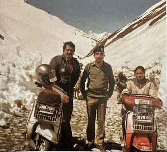 Kinetic Khardung La adventure